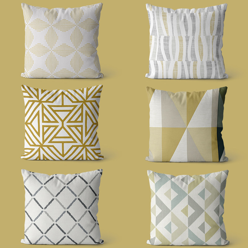 Hot sale new designs linen cushion cover fringe