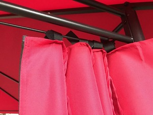 Yüksek kalite 3*3*2.6M büyük boy özelleştirmek çelik su geçirmez ağır gölgelik çadır <span class=keywords><strong>Gazebo</strong></span> açık