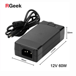 RGeek-Adaptador de fuente de alimentación ATX ITX, CA a CC, 110V-240V, entrada de 12V, 5A, 60W - Product Image 3