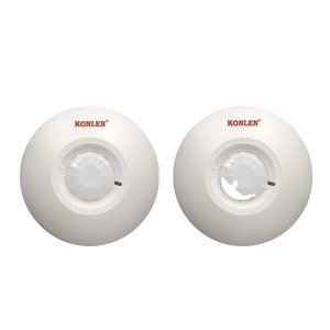 12V cablato PIR rilevatore di movimento allarme sensore a infrarossi rilevamento di 360 gradi Ceilling montato relè di installazione n. NC - Product Image 2