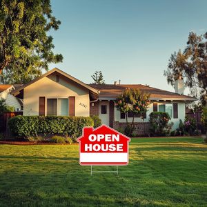 Tùy chỉnh kinh doanh sân dấu hiệu sóng bất động sản mở dấu hiệu Cổ Phần nhựa ngoài trời Sheets đối với quảng cáo và thông báo - Product Image 1