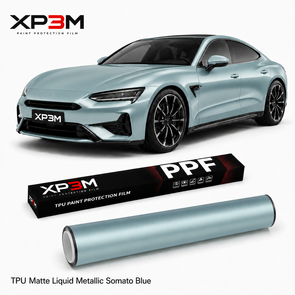 TPU Matte Liquid Metallic Somato Blue