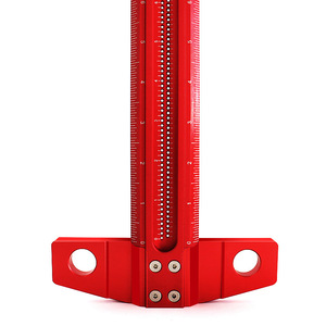 T tipi çizgi cetvel DIY ağaç İşleme marangoz ölçme yüksek hassasiyetli scriber delik ölçekli cetvel işaretleme ölçer - Product Image 6