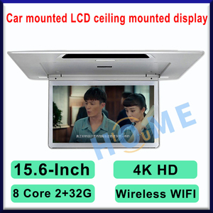 1080P 15.6英寸安卓11适用于丰田阿尔法德天花板车顶安装顶置监视器MP5播放器USB SD HDMI MP5输入 - Product Image 6