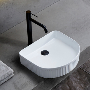 セラミックキャビネット洗面器カスタマイズ可能なカウンタートップ容器シンクlavabo長方形バスルームシンク - Product Image 6