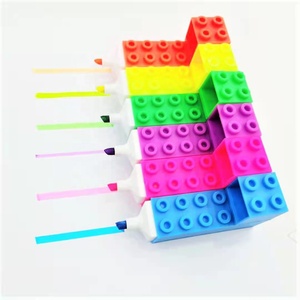 Pennarello evidenziatore creativo a 7 colori con punta a scalpello per bambini graffiti - Product Image 5