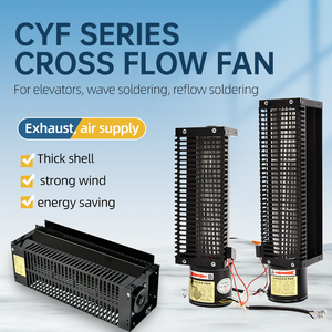 工厂120V/230V CYF9446 43W/50W DC横流风扇迷你切向空气叶轮鼓风机厂家直销钢管风扇OEM能源 - Product Image 5