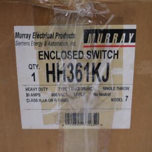 Neue und originale Plc HH361KJ Schmelz trennbare Sicherheits schalter gehäuse buchse STOCK SPS-Programmier steuerung - Product Image 1