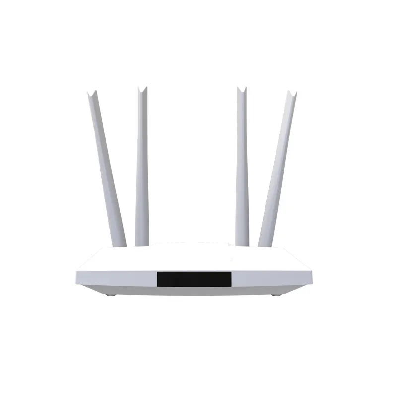 Nuevo estilo blanco 4G LTE inalámbrico WiFi router módem internet 300Mbps RJ45 doble banda CPE Router con tarjeta SIM