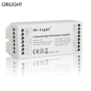 Controlador de luz LED RGB CCT, Control de luz, 5 CANALES, amplificador de alto rendimiento, CE RoHS - Product Image 2