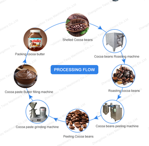 可可豆剥皮机过程可可脂加工机 - Product Image 2