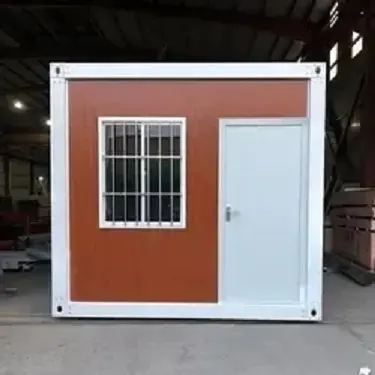 Custom Container Room Flat Pack Mini Casa Foldable Prefab Homes Prefabricated 20ft Office Folding Container House