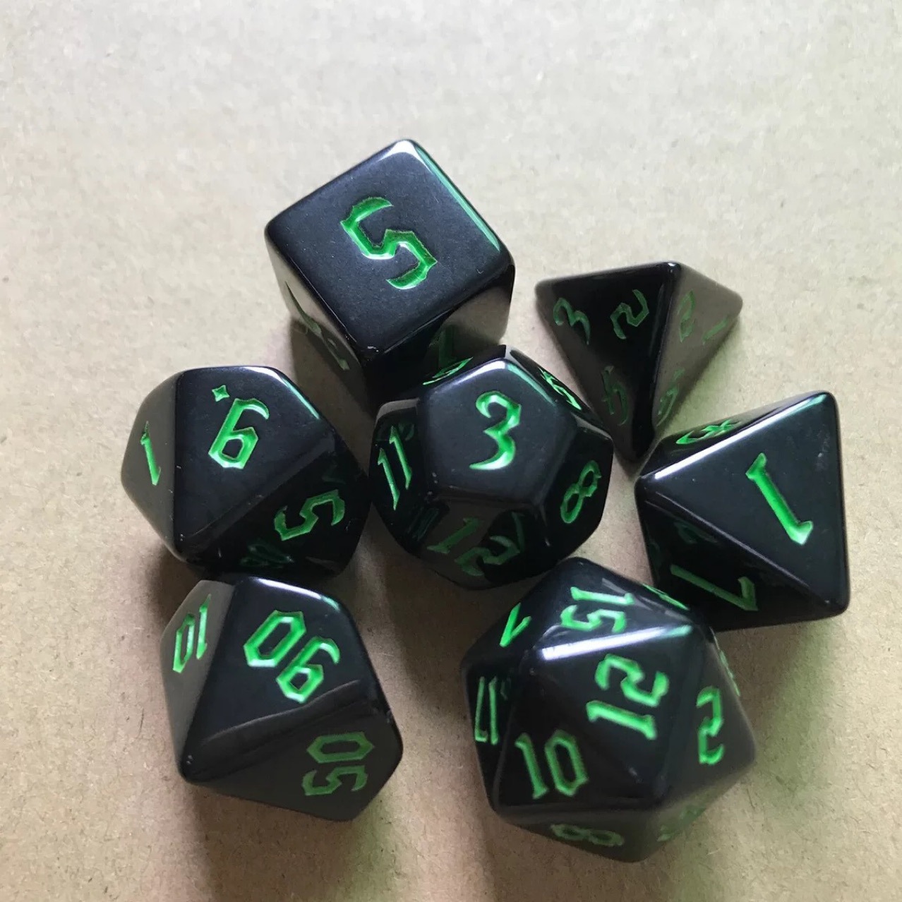 Green numbers