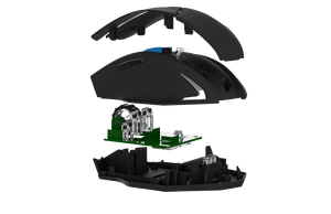 ZELOTES F-16Wireless 6-button <strong>Mouse</strong> Customizable <strong>Mice</strong> with LED Blue Backlit - Product Image 3