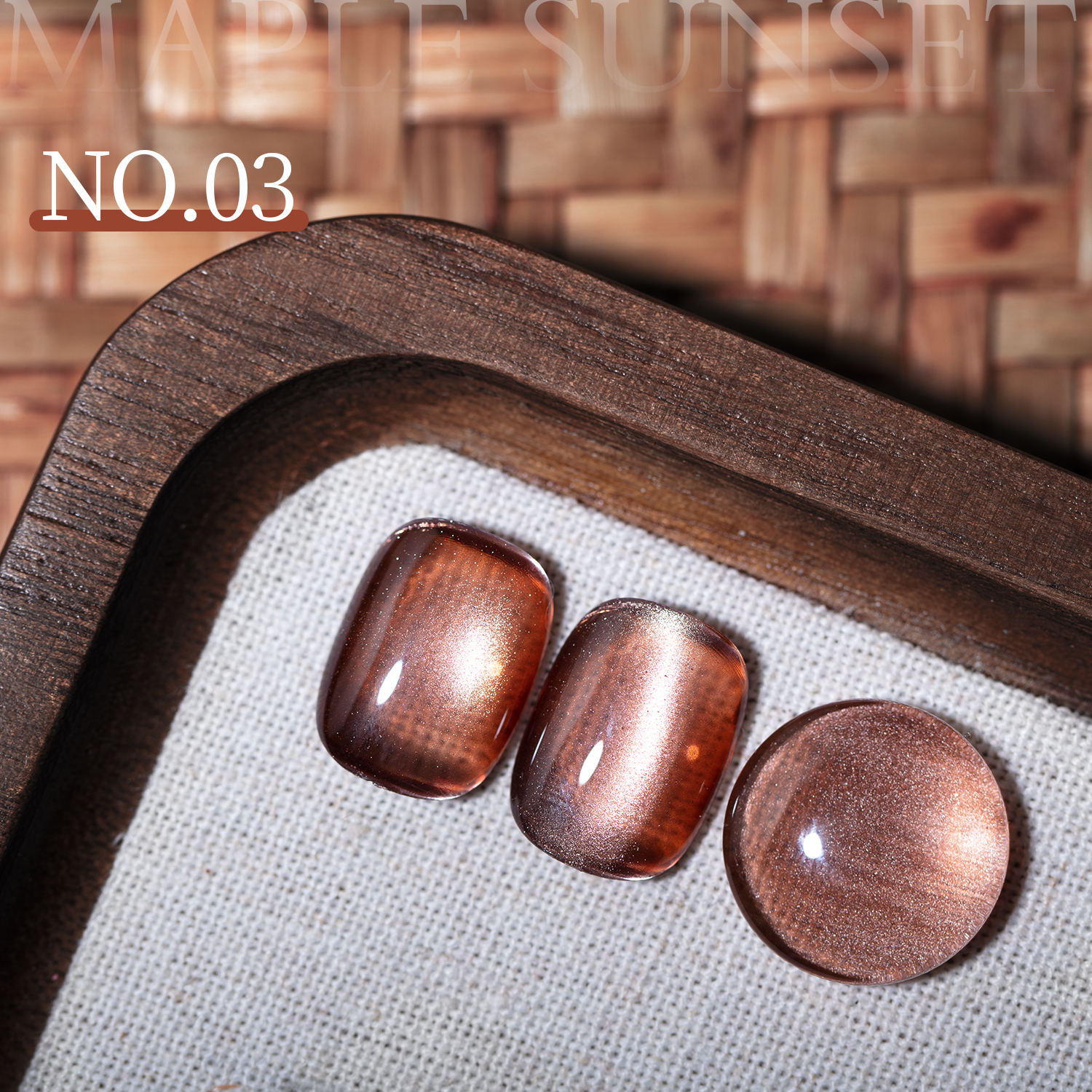 Ensemble de vernis gel œil de chat scintillants 12 couleurs#03