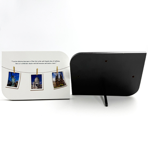 Çiftler el yazısı aşk mektupları veya grup fotoğrafları. El sanatları özelleştirme boş Mdf süblimasyon 6x9 fotoğraf çerçevesi - Product Image 5