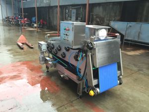 300kg/hour Belt <strong>Fruit</strong> Press Juice Extract Machine for Apples Banana <strong>Pear</strong> Mini Scale - Product Image 2