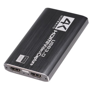 3.0 USB HDMI 4K scheda di acquisizione Video HDMI USB gioco di acquisizione dispositivo 1080p 60fps registrazione microfono ingresso in diretta streaming altoparlanti di trasmissione - Product Image 4
