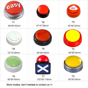 Botón de sonido personalizado grabable para entrenamiento de mascotas, botón de conversación para perros - Product Image 3