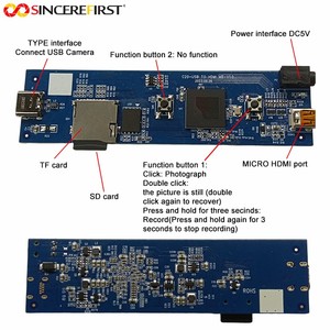 微型嵌入式工业高清MI端口控制器板HDMI兼容C型通用串行总线摄像机解码器板 - Product Image 3