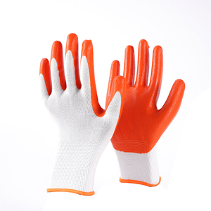 Găng Tay Màu Cam Được Sử Dụng Rộng Rãi <span class=keywords><strong>Latex</strong></span> Nitrile Bột Miễn Phí - Product Image 2