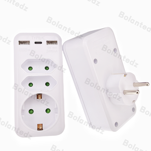 Enchufe de pared multifunción estándar europeo de alta calidad, enchufe de alimentación múltiple con Usb - Product Image 6