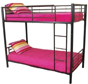 เตียงนอนสองชั้นสำหรับ2ท่านพร้อมบันไดสีโลหะแข็งแรงทันสมัย - Product Image 1
