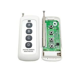 Universal Wireless 433 oder 315 MHz Lerncode Ev1527 Festcode Programmier bare 4-Tasten-Lampenfernbedienung