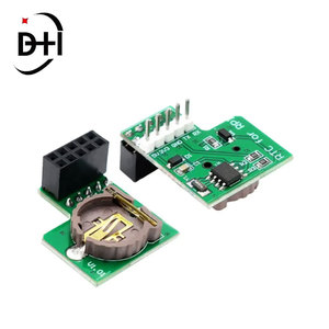 Ahududu Pi ile uyumlu saat modülü Rpi RTC DS1307 ahududu Pi yeşil PCB kartı