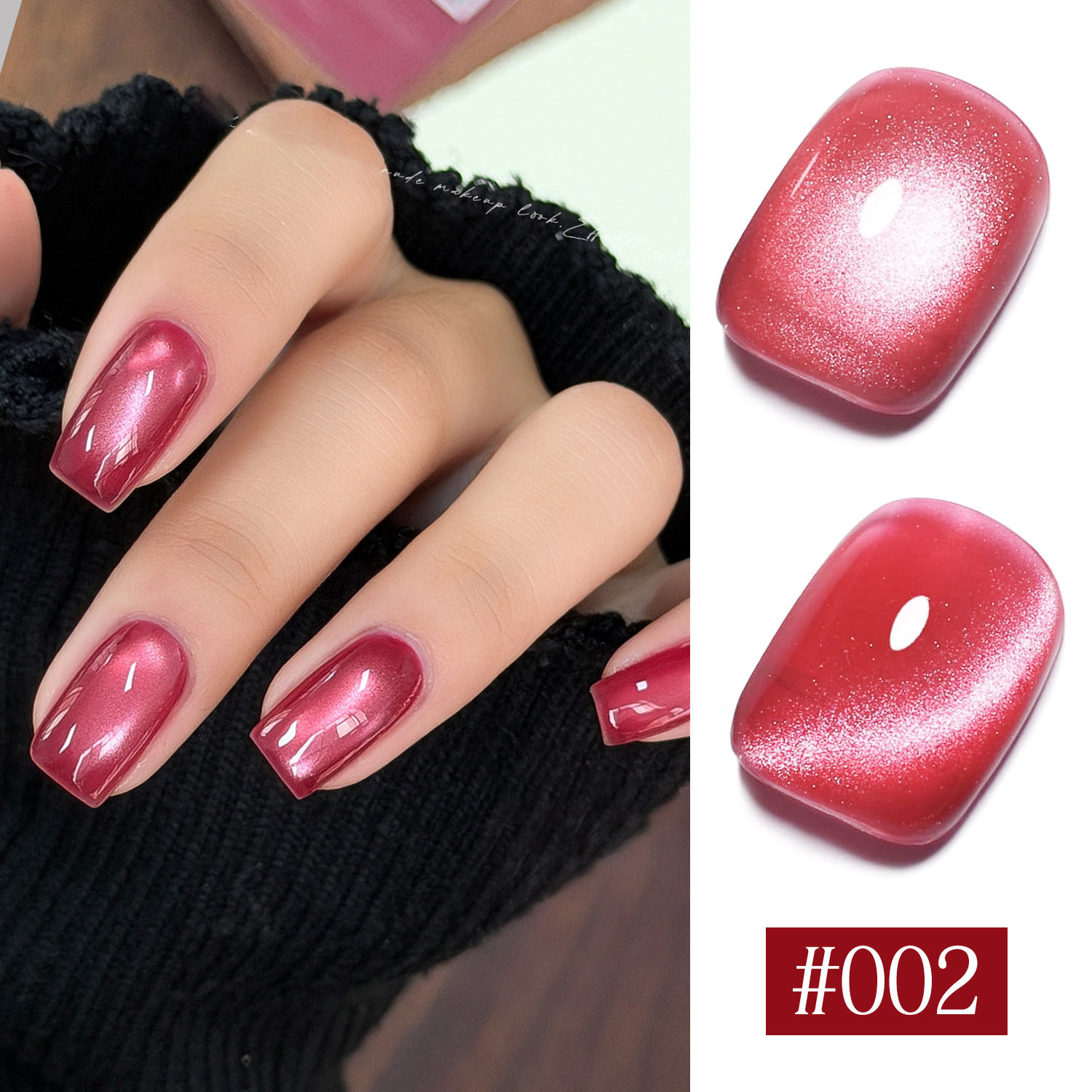 ชุดสีทาเล็บเจล 15 มล. ปราศจาก HEMA/TPO#02