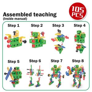 STEM <strong>Building</strong> <strong>Blocks</strong> Toys Kit DIY Construction Engineering <strong>Science</strong> <strong>Blocks</strong> Game Toy <strong>Building</strong> Set with Electrical Drill - Product Image 3