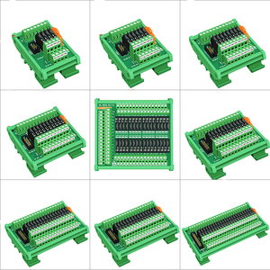 6 canales Montaje en riel DIN Original APAN3105 APAN3112 APAN3124 Módulo de relé Entrada DC 5V 12V 24V 2017 5A Módulo de relé PLC - Product Image 3
