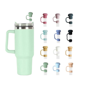 Fabrika yapımı Paisen özel silikon renkli saman Topper kapakları sevimli Set eki saman Topper içme saman ipuçları kapaklar - Product Image 1