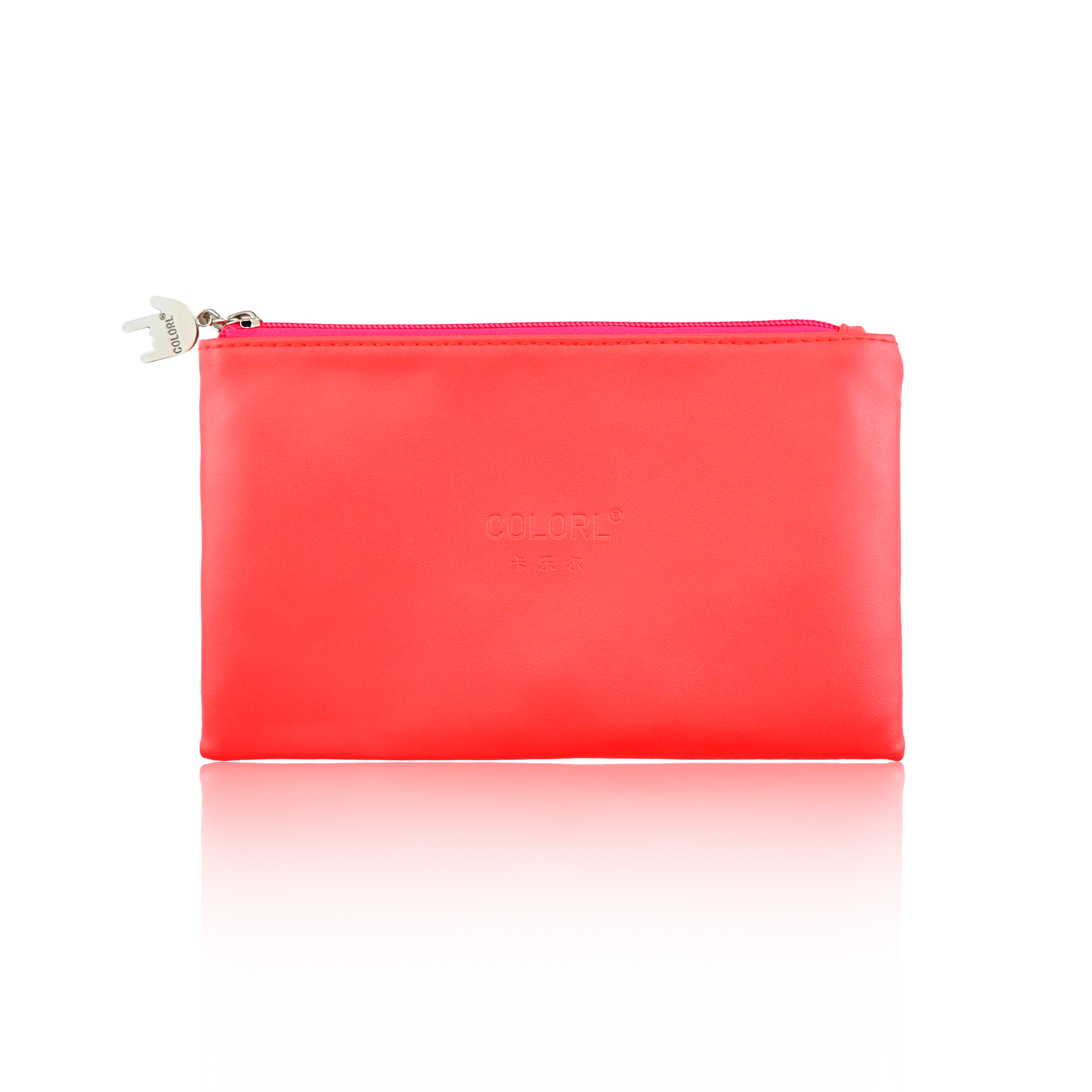 Neon Pink Makeup Bolsa