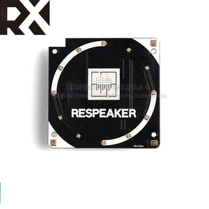 TZ <strong>Raspberry</strong> <strong>Pi</strong> 4B 3B+ 4 ReSpeaker 4-Mic AI Voice Applications Microphone Array Expansion Board