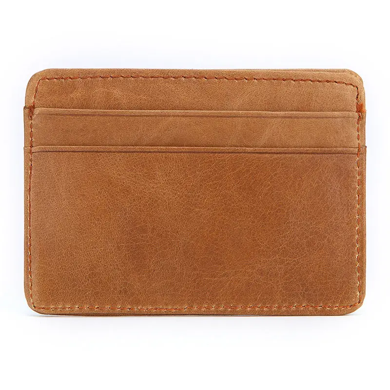 Vintage Style Men Style Slim Money Business Card Holder Case