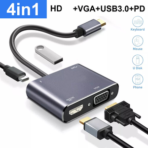 USB3.0多端口双输出显示器2合1转换器适配器热卖高清电视VGA视频AV USB 3.0至高清电视产品有现货 - Product Image 6