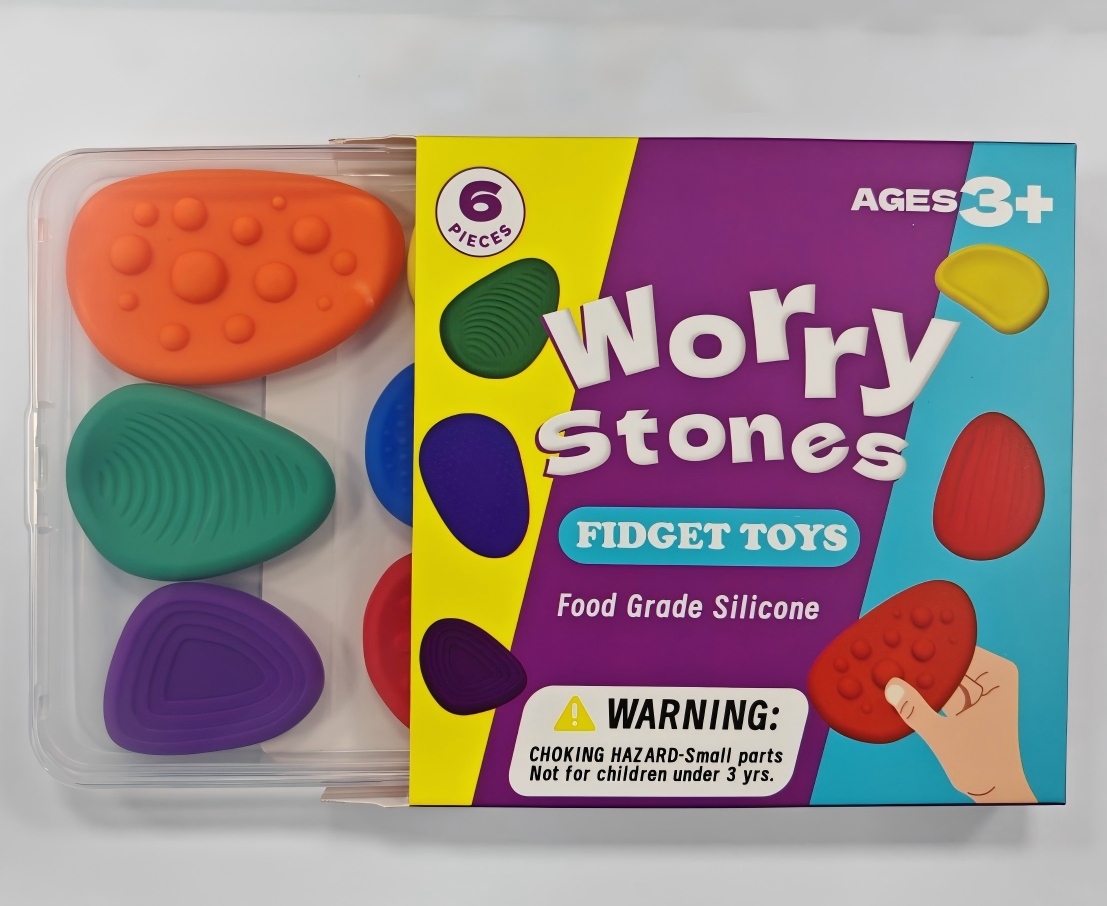 (6 piezas) de cajas de almacenamiento + caja de color