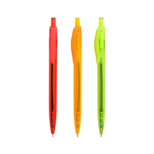 Customized Multi-Functional Logo Pen Simple Design <strong>Cheap</strong> Promotional Semi-Gel Ink Plastic Pen 1.0mm <strong>Writing</strong> Width - Product Image 2