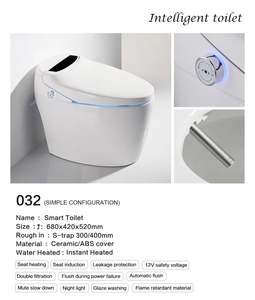 Kaiping Sanitary Wares Automatic <strong>Bidet</strong> One Piece Toilet Modern Bathroom Ceramic Wc Intelligent Smart Toilet With Remote Control - Product Image 6