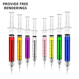 ปากกาของขวัญส่งเสริมการขาย พิมพ์โลโก้ได้ ปากกาแพทย์ พยาบาล ปากกาฉีดยา ปากกาพลาสติกรูปเข็มฉีดยา - Product Image 2