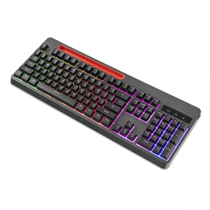 2.4G <strong>Wireless</strong> <strong>Keyboard</strong> Office Notebook Desktop <strong>Keyboard</strong> with Mobile Stand RGB Backlight Gaming <strong>Keyboard</strong> with Tablet Support