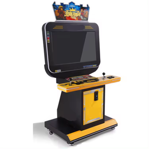 32 inç Lcd ekran sikke işletilen dövüş Arcade iki oyuncu dövüş oyunları donanım kutusu boks Fighter kral konsolu - Product Image 1