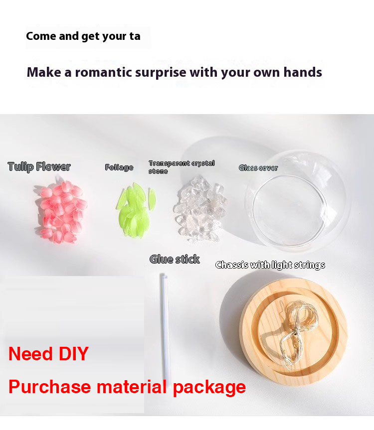 Pink 9 pieces (DIY material package)