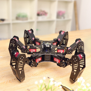 6 брюки с широкими штанинами/hexapod Паук Робот spiderbot автобус servo APP управление Программируемый бионические приманки для рыбной ловли робот - Product Image 4