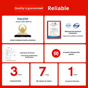 Dingyang ออสซิลโลสโคปแบบดิจิตอลความละเอียดสูง Sds3034/54/104X 4G อัตราการสุ่มตัวอย่างความละเอียด12บิตสำหรับอุปกรณ์ทดสอบ - Product Image 5
