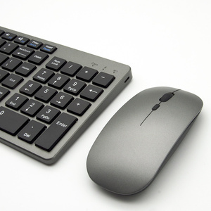 Rechargeable Office <strong>Wireless</strong> Dual Model BT 2.4g <strong>Keyboard</strong> and Mouse Combos Business Style <strong>Keyboard</strong> <strong>Wireless</strong> for Tablet <strong>Computer</strong> - Product Image 5
