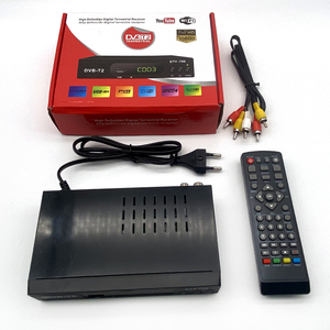 JUNUO กล่องทีวีดิจิตอล,กล่องทีวีตัวแปลงสัญญาณ Hd Dvb-t2เต็ม Hd Mpg4สำหรับ Youtube Wifi - Product Image 5