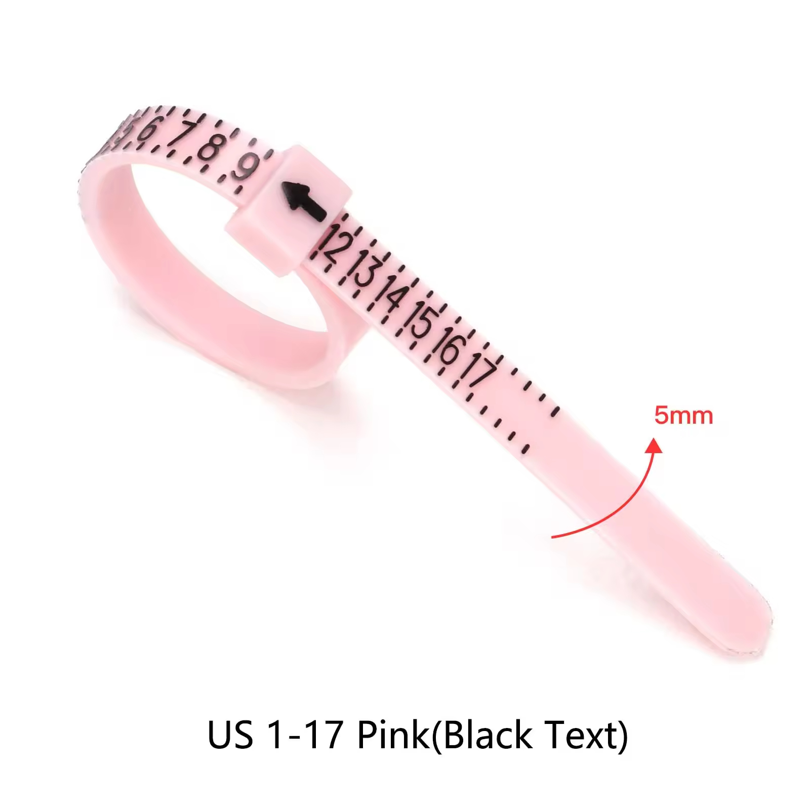 US 1-17 Pink(Black Text)