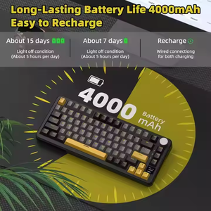 B2binchina Comprar Attack Shark X85 PRO Pantalla a color inteligente Teclado mecánico Retroiluminación RGB con DisplayFull-key Hot Plug Swap - Product Image 6